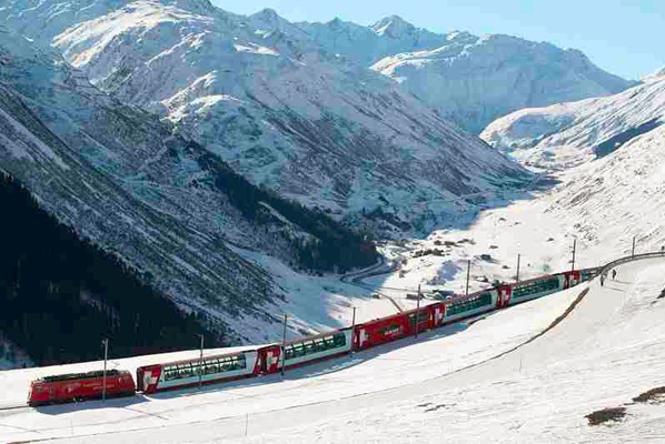 Switzerland By Glacier Express Image